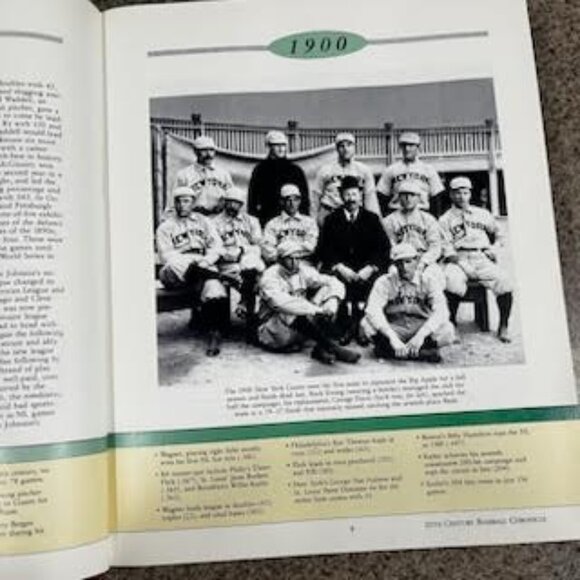 20th Century Baseball Chronicle Updated Year by Year History Major League - Picture 6 of 15